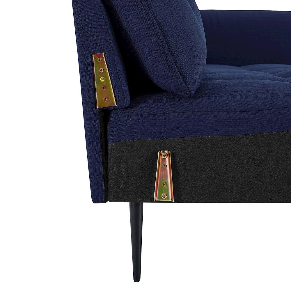 Cameron Tufted Fabric Sofa. Picture 8