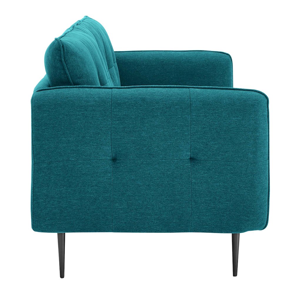 Cameron Tufted Fabric Sofa. Picture 2