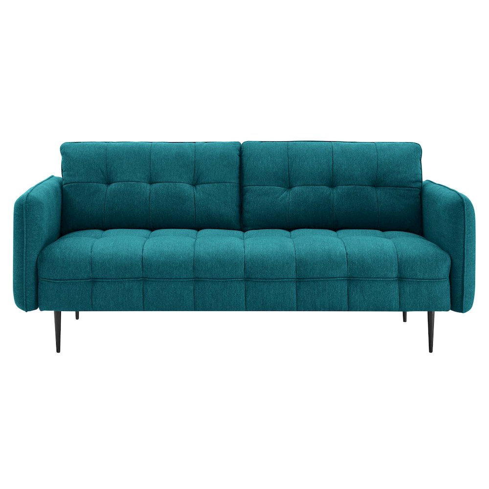 Cameron Tufted Fabric Sofa. Picture 4