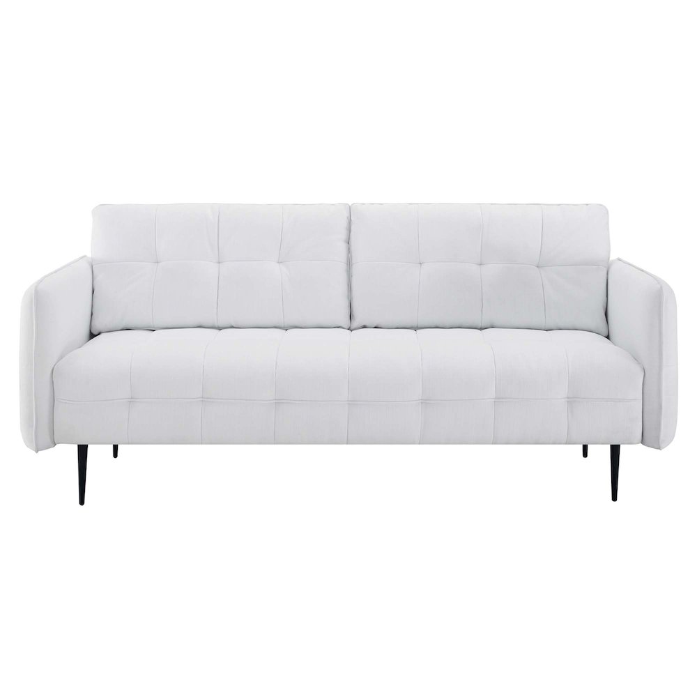 Cameron Tufted Fabric Sofa. Picture 5