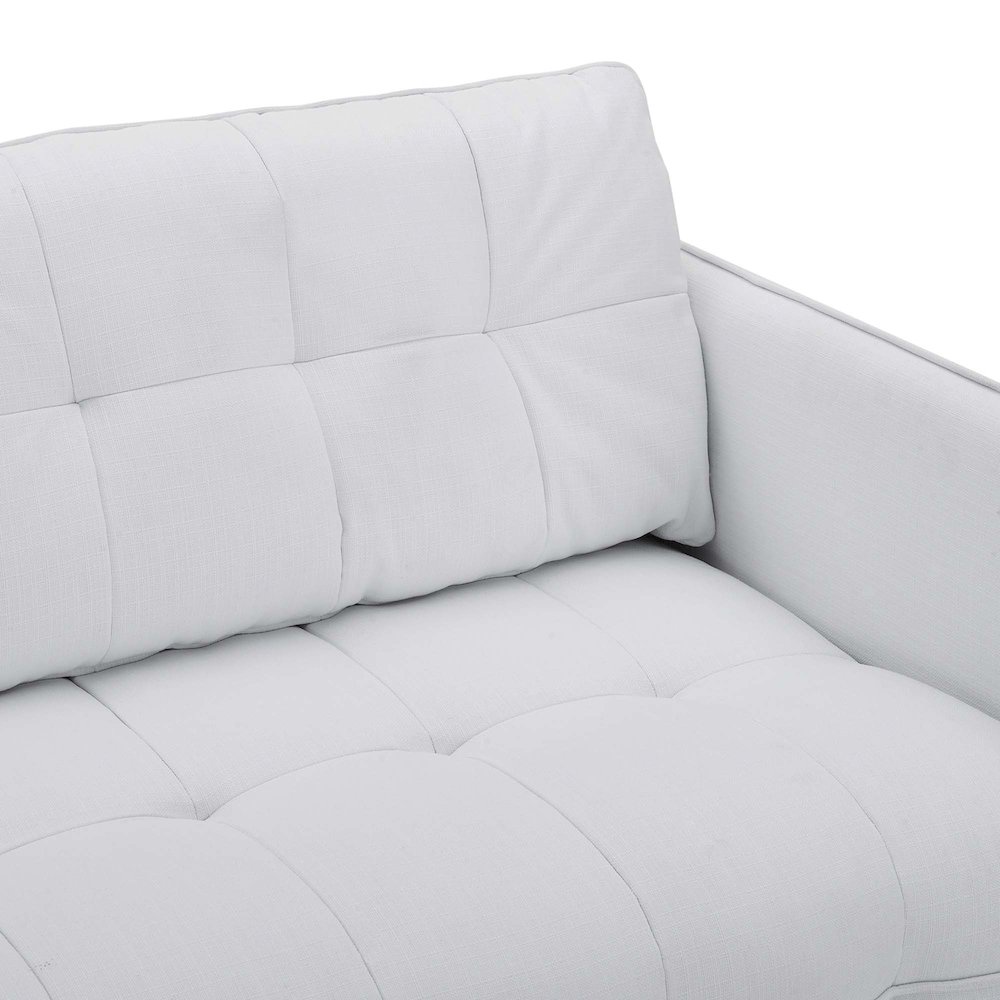 Cameron Tufted Fabric Sofa. Picture 7