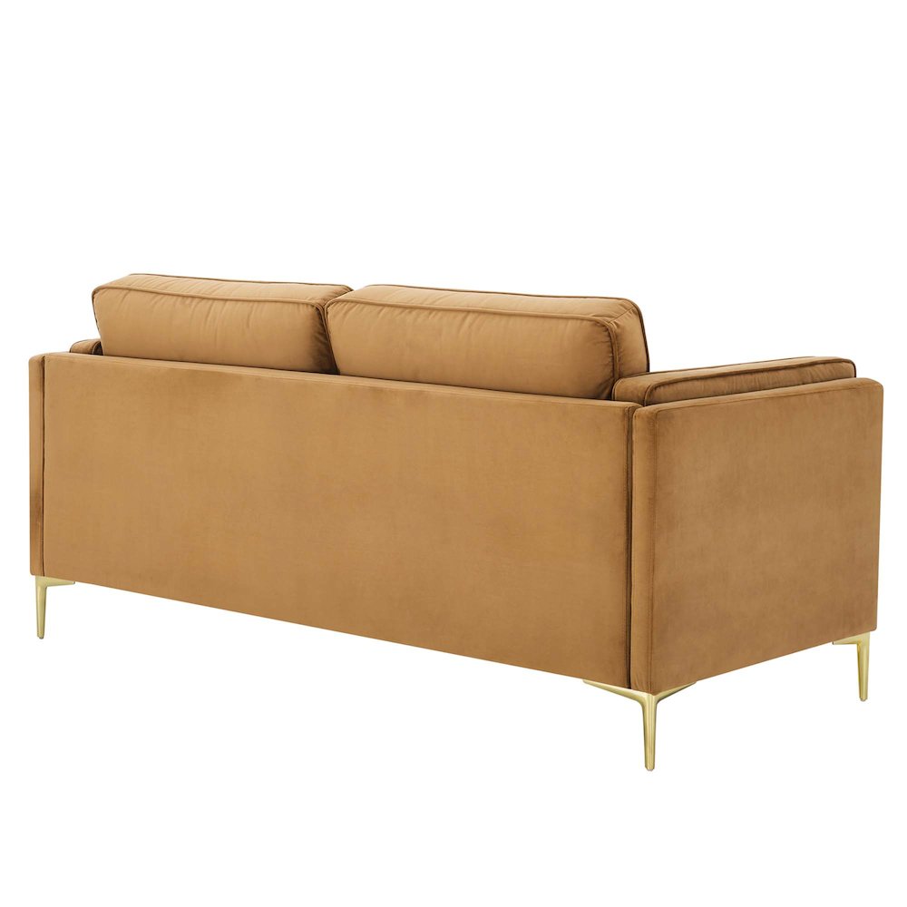 Kaiya Performance Velvet Sofa. Picture 5