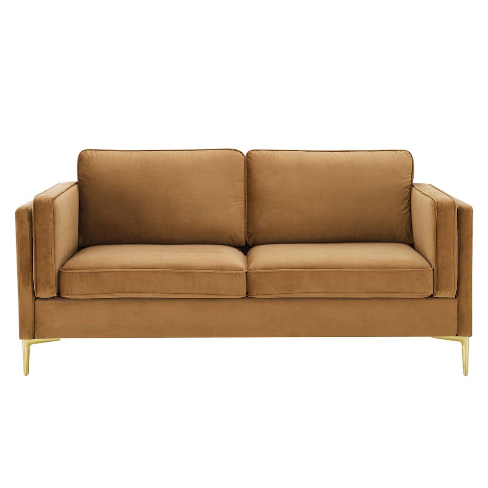Kaiya Performance Velvet Sofa. Picture 6