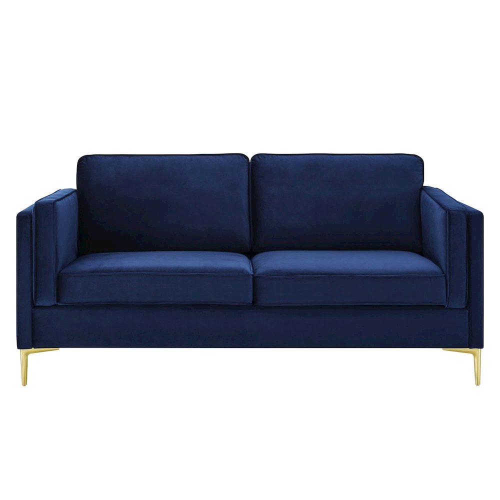 Kaiya Performance Velvet Sofa. Picture 8