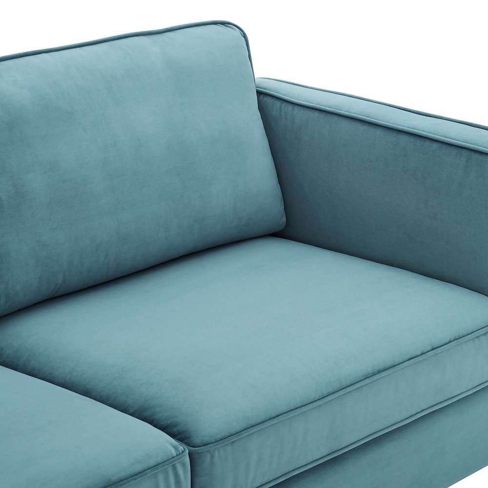 Kaiya Performance Velvet Sofa. Picture 3