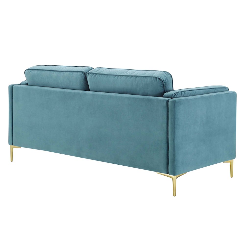 Kaiya Performance Velvet Sofa. Picture 6