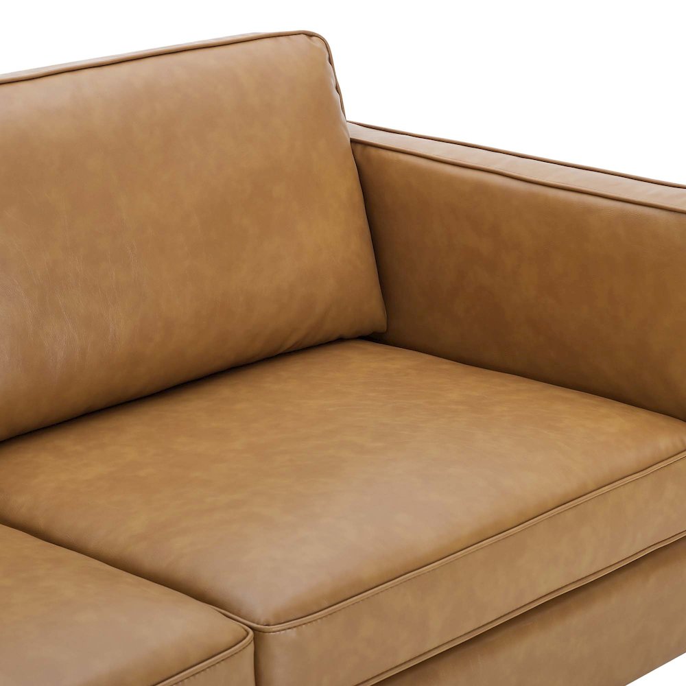 Kaiya Vegan Leather Sofa. Picture 7