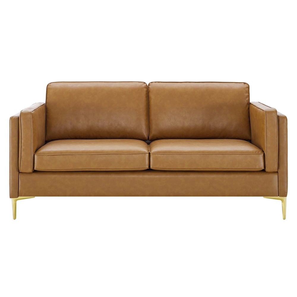 Kaiya Vegan Leather Sofa. Picture 6