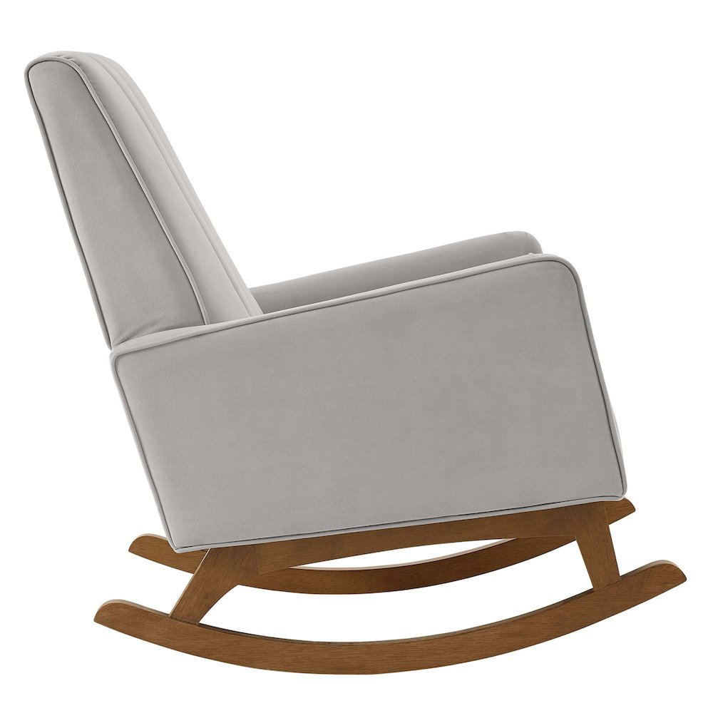 Sway Performance Velvet Rocking Chair. Picture 2