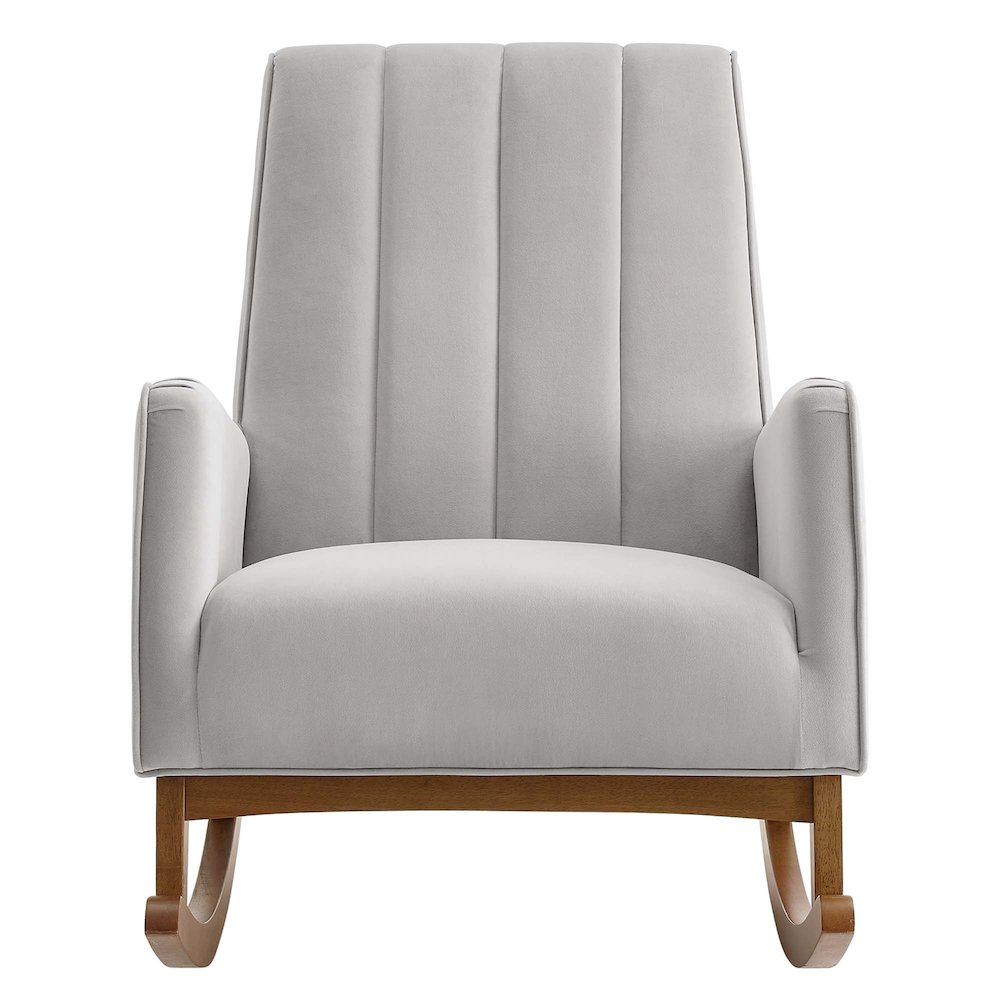 Sway Performance Velvet Rocking Chair. Picture 4