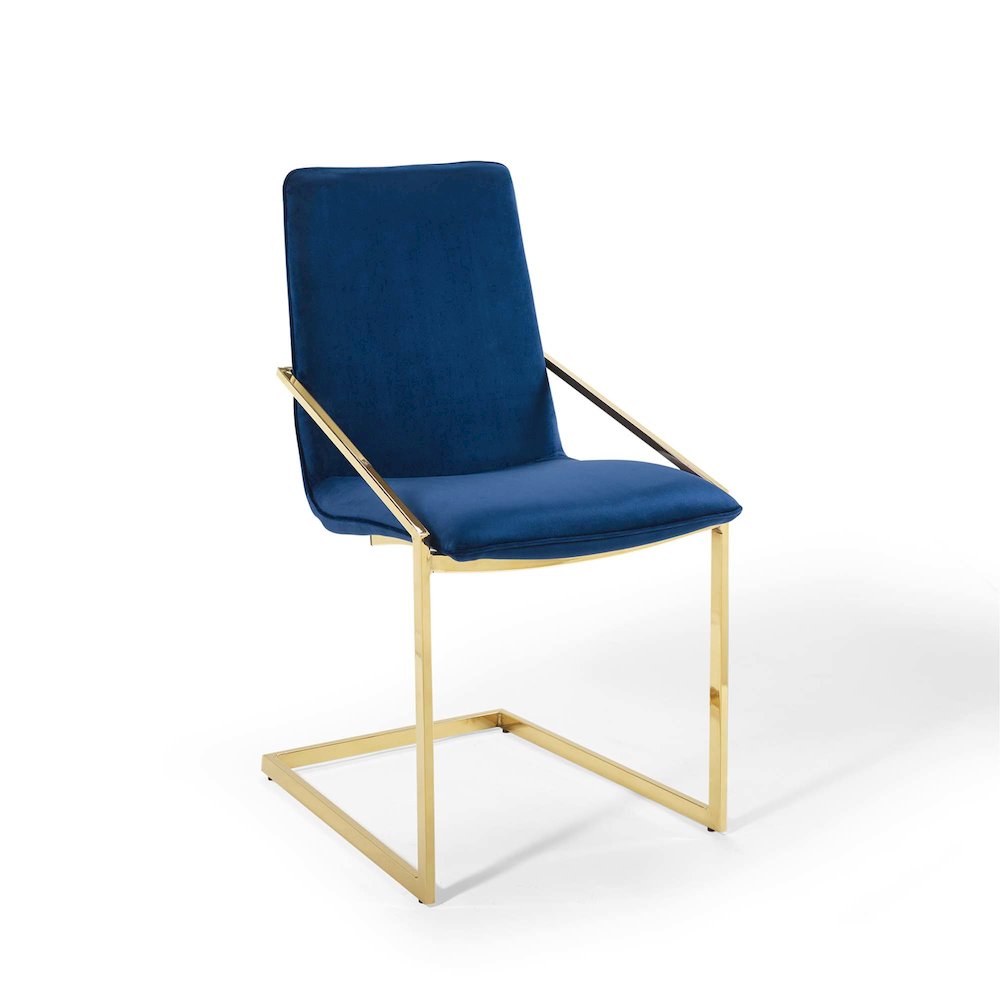 Pitch Performance Velvet Dining Armchair Set of 2. Picture 3