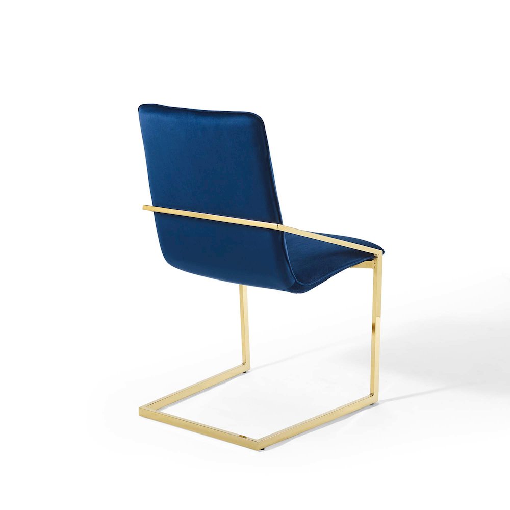 Pitch Performance Velvet Dining Armchair Set of 2. Picture 5