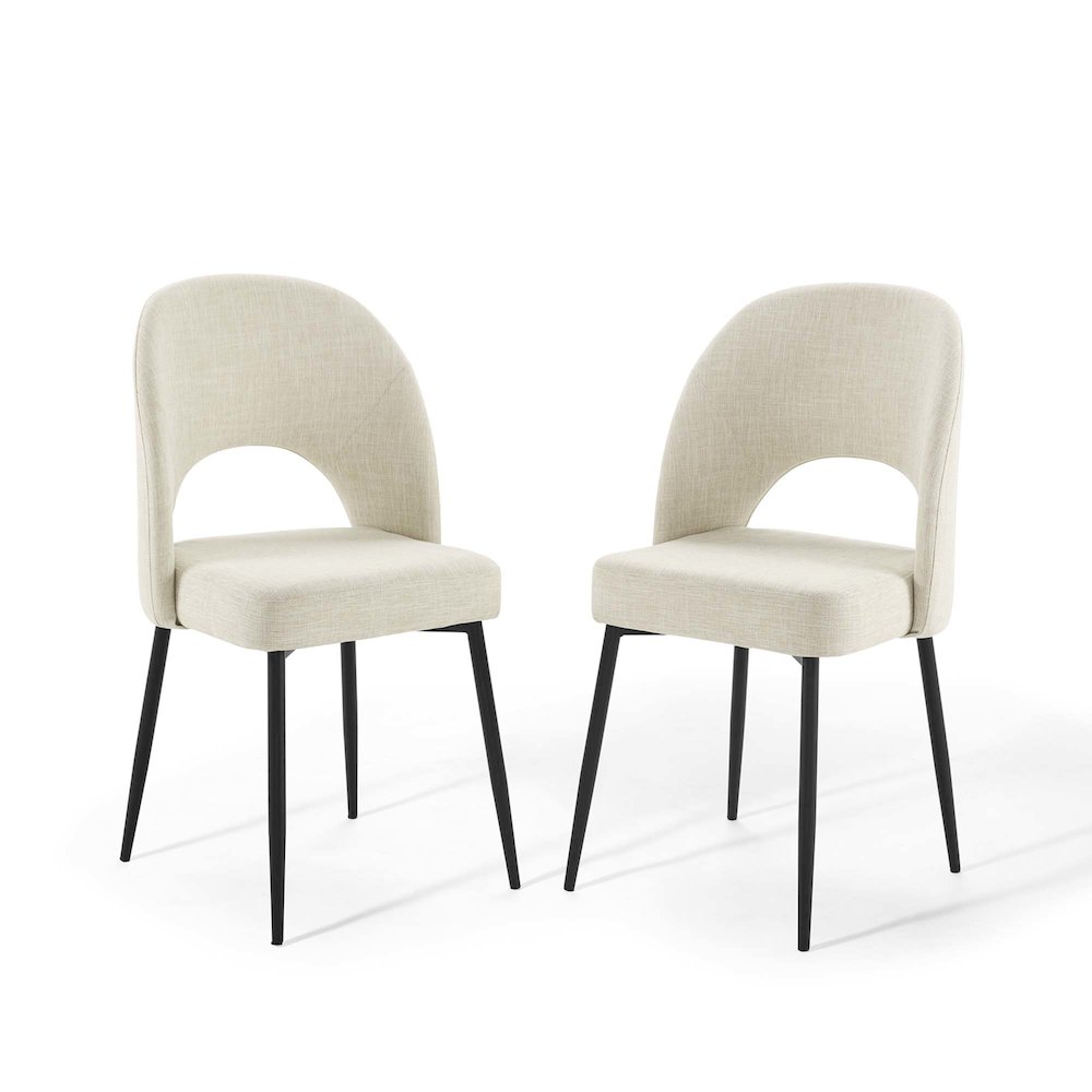 Rouse Upholstered Fabric Dining Side Chair Set of 2. Picture 1