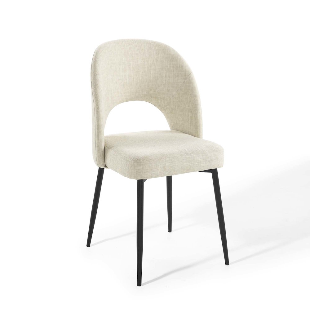 Rouse Upholstered Fabric Dining Side Chair Set of 2. Picture 3