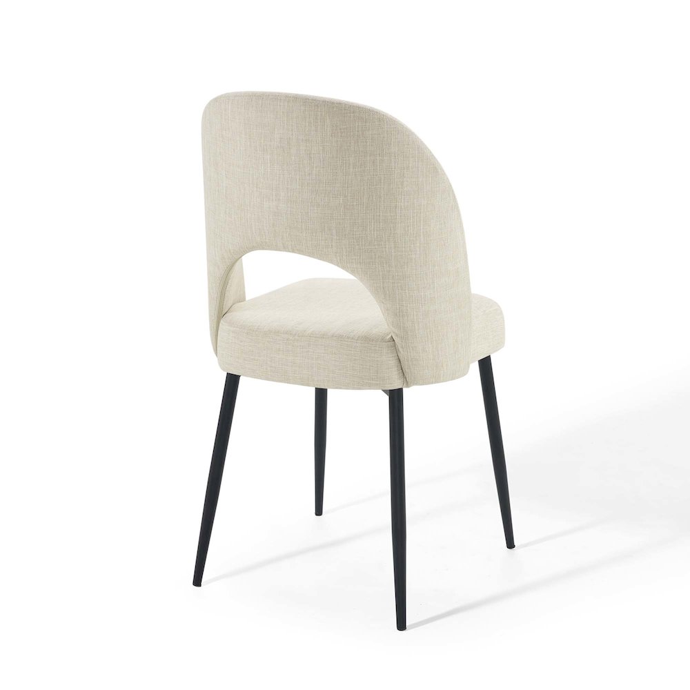 Rouse Upholstered Fabric Dining Side Chair Set of 2. Picture 5