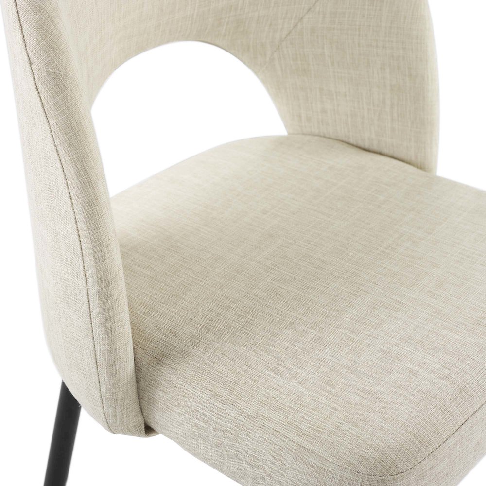 Rouse Upholstered Fabric Dining Side Chair Set of 2. Picture 7
