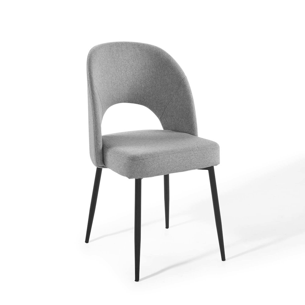 Rouse Upholstered Fabric Dining Side Chair Set of 2. Picture 3