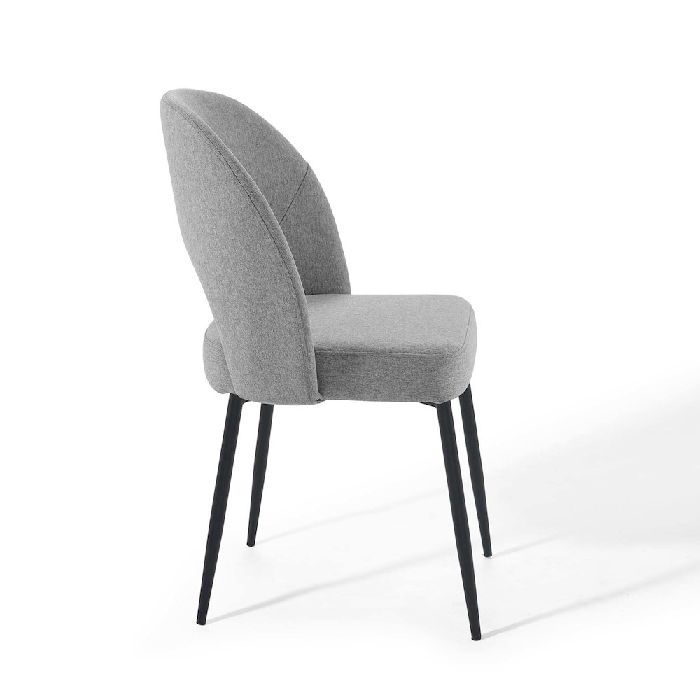 Rouse Upholstered Fabric Dining Side Chair Set of 2. Picture 4