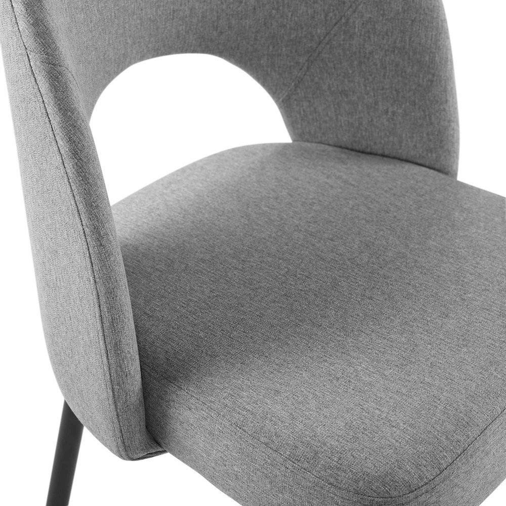 Rouse Upholstered Fabric Dining Side Chair Set of 2. Picture 7