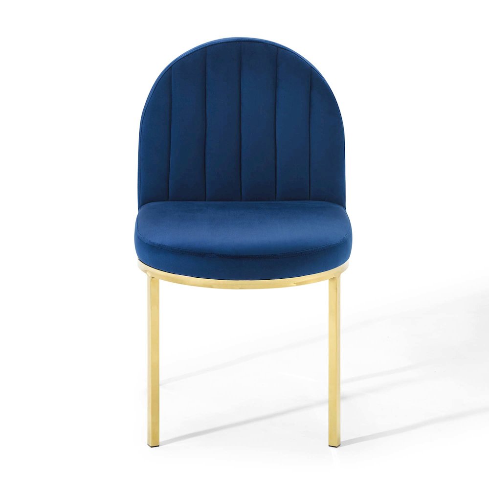 Isla Performance Velvet Dining Side Chair Set of 2. Picture 6