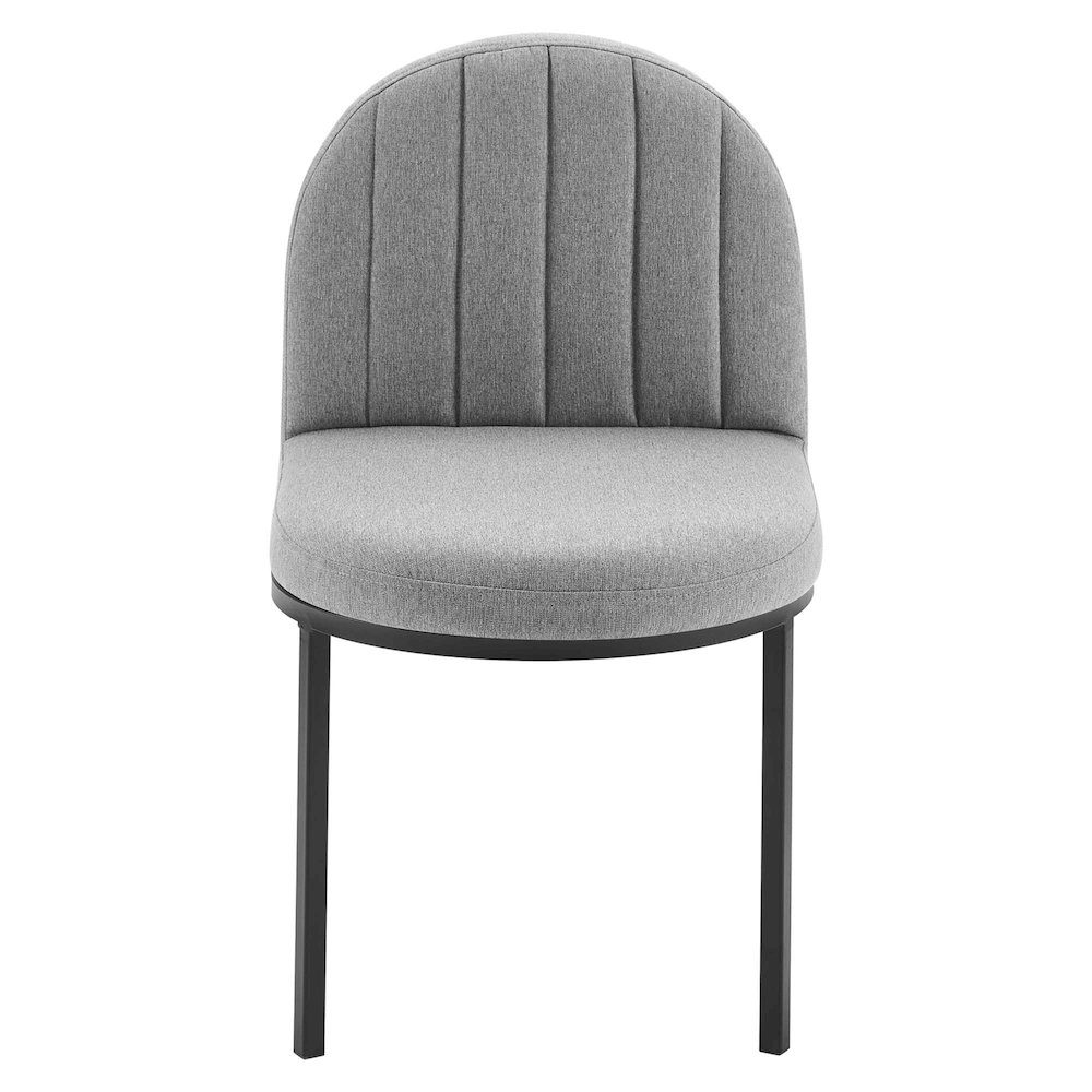 Isla Upholstered Fabric Dining Side Chair Set of 2. Picture 5