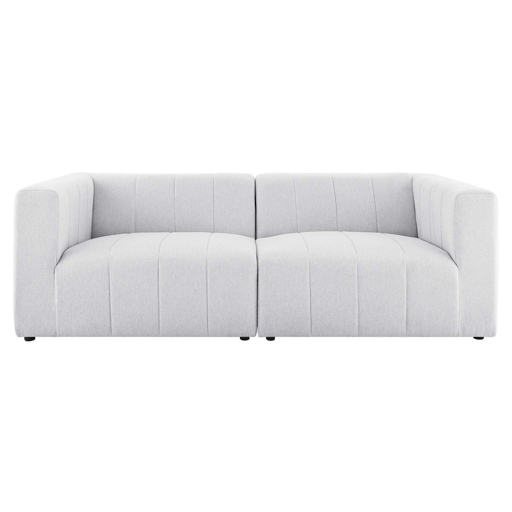 Bartlett 2-Piece Upholstered Fabric Loveseat. Picture 1