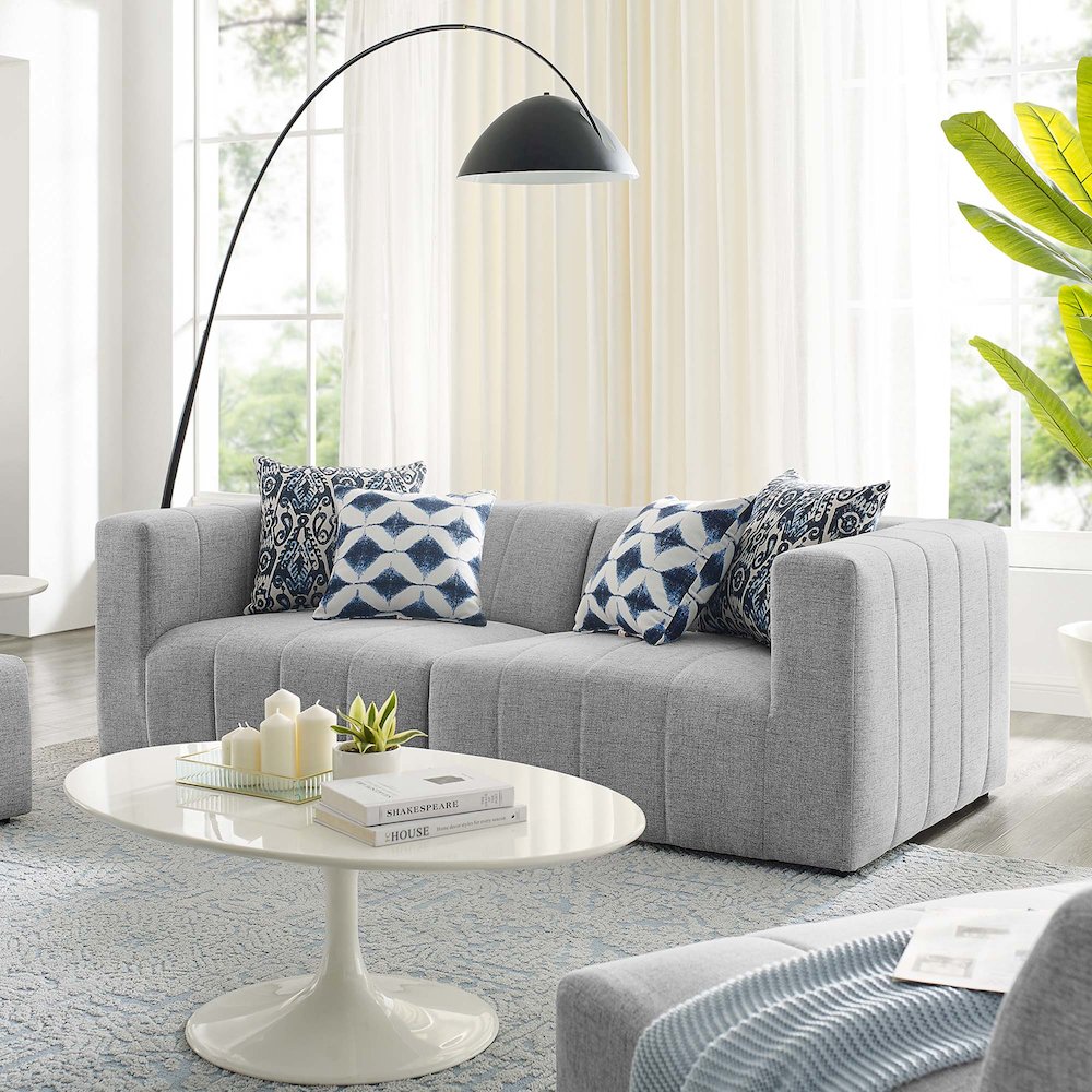 Bartlett 2-Piece Upholstered Fabric Loveseat. Picture 7