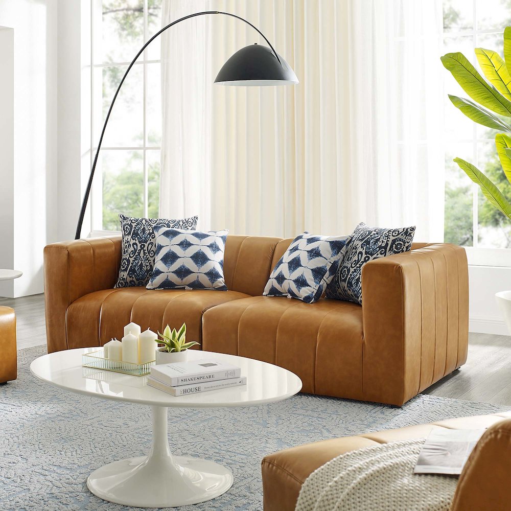 Bartlett 2-Piece Vegan Leather Loveseat. Picture 8