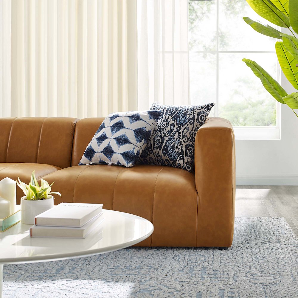Bartlett 2-Piece Vegan Leather Loveseat. Picture 10
