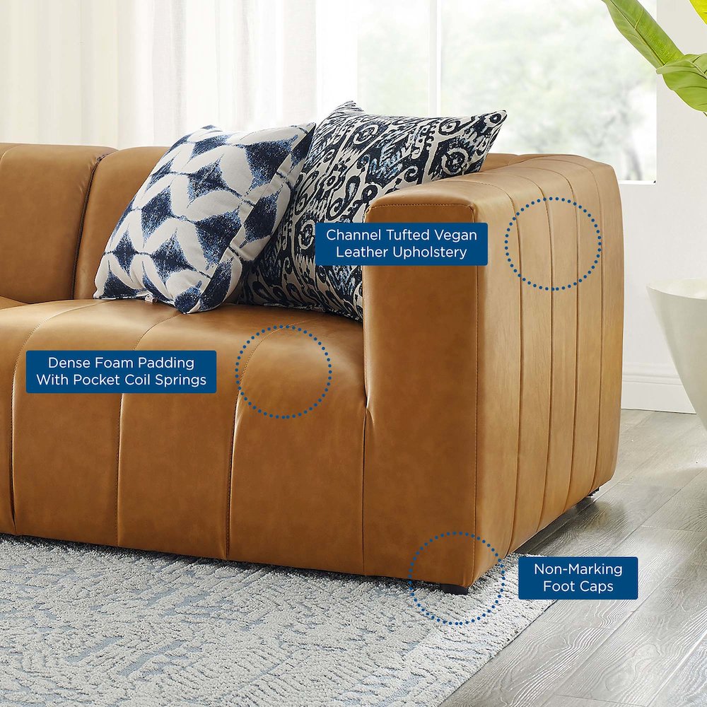 Bartlett 3-Piece Vegan Leather Sofa. Picture 12