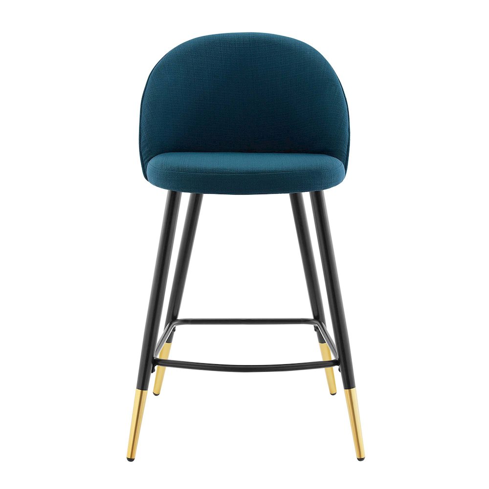 Cordial Fabric Counter Stools Set of 2. Picture 5