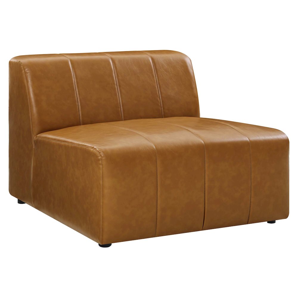 Bartlett 5-Piece Vegan Leather Sectional Sofa. Picture 6