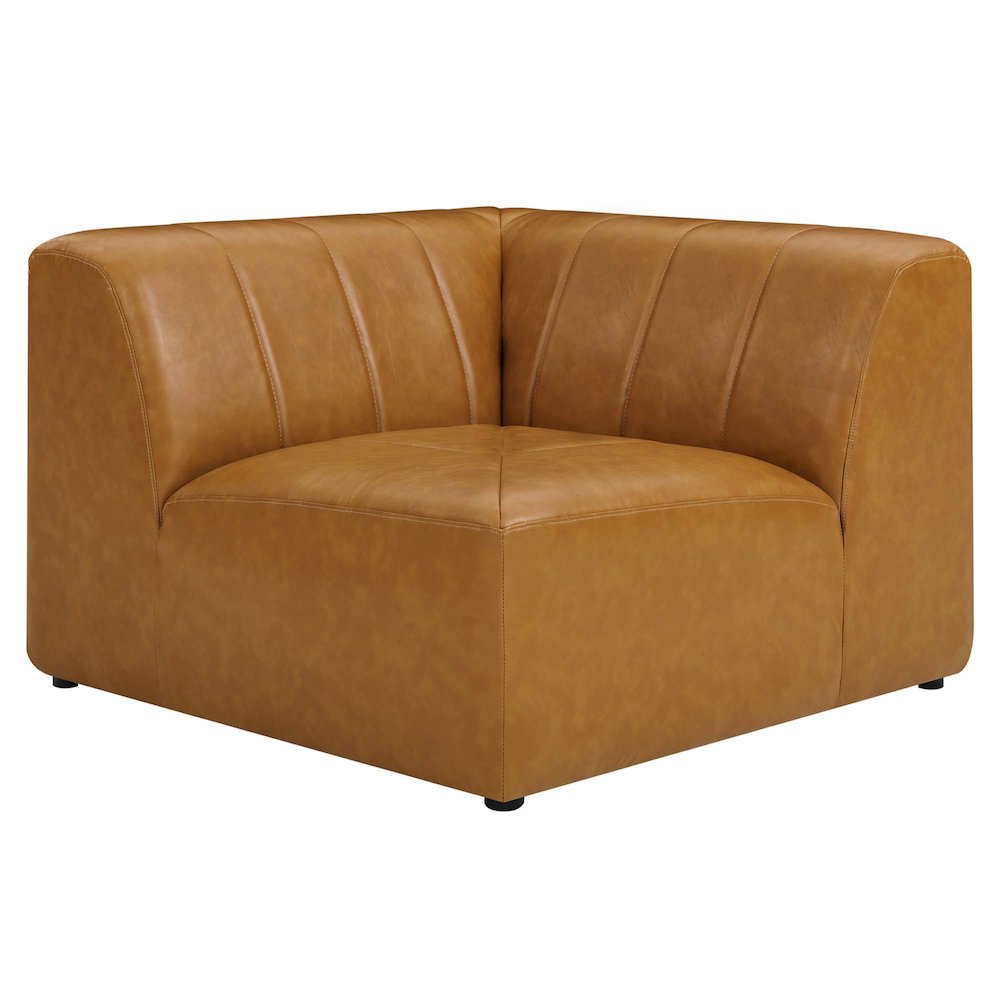 Bartlett 5-Piece Vegan Leather Sectional Sofa. Picture 9