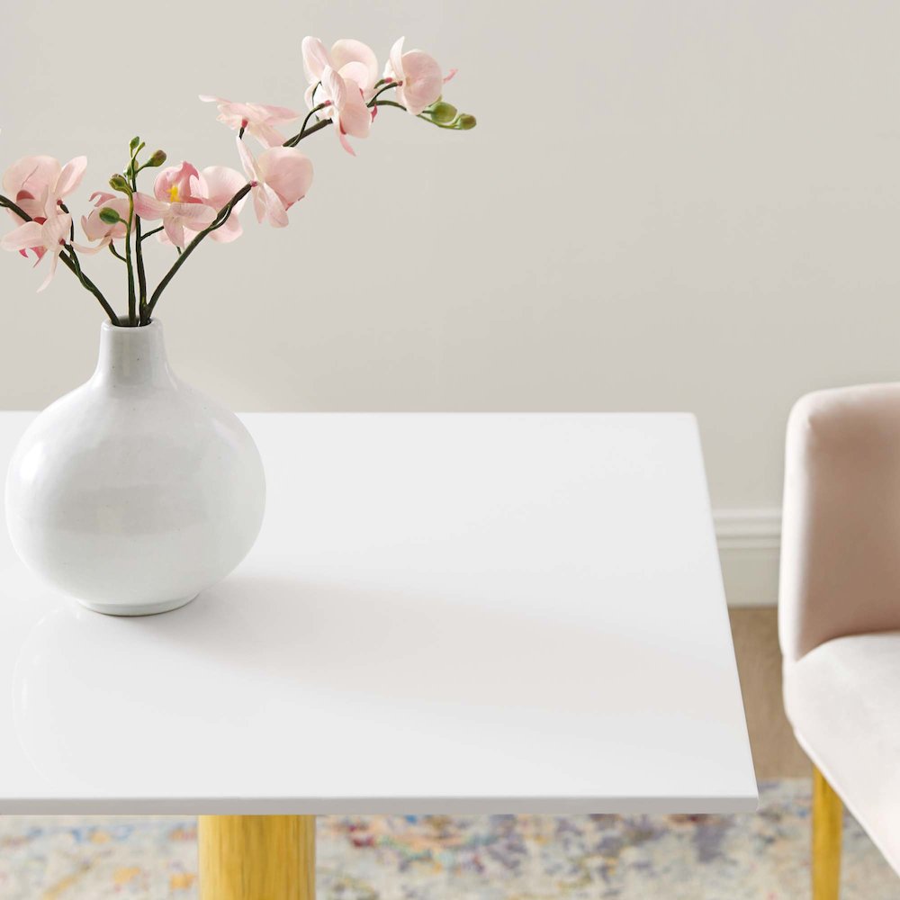 Verne 24" Square Dining Table. Picture 6