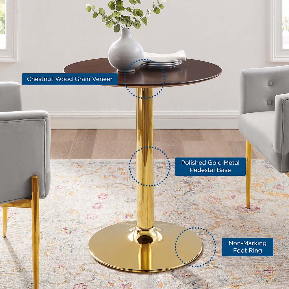Verne 28" Dining Table. Picture 5
