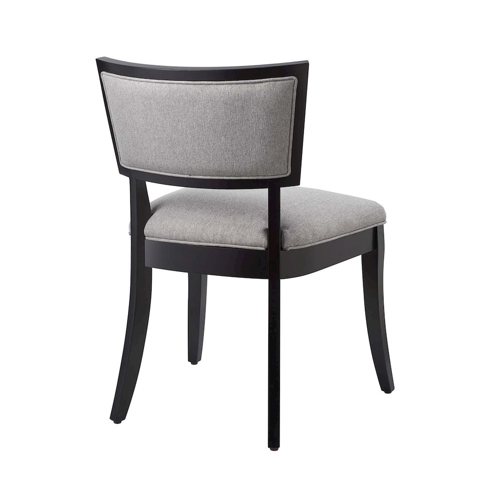 Pristine Upholstered Fabric Dining Chairs Set of 2. Picture 5