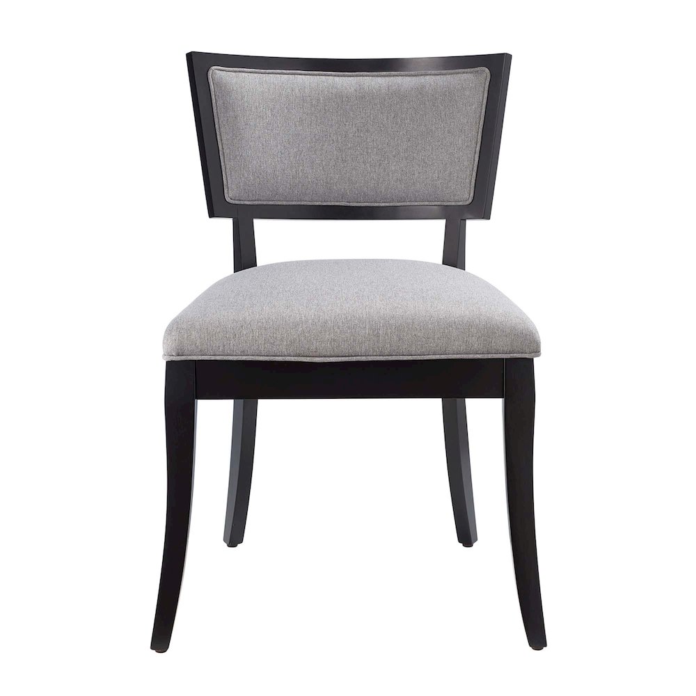 Pristine Upholstered Fabric Dining Chairs Set of 2. Picture 6