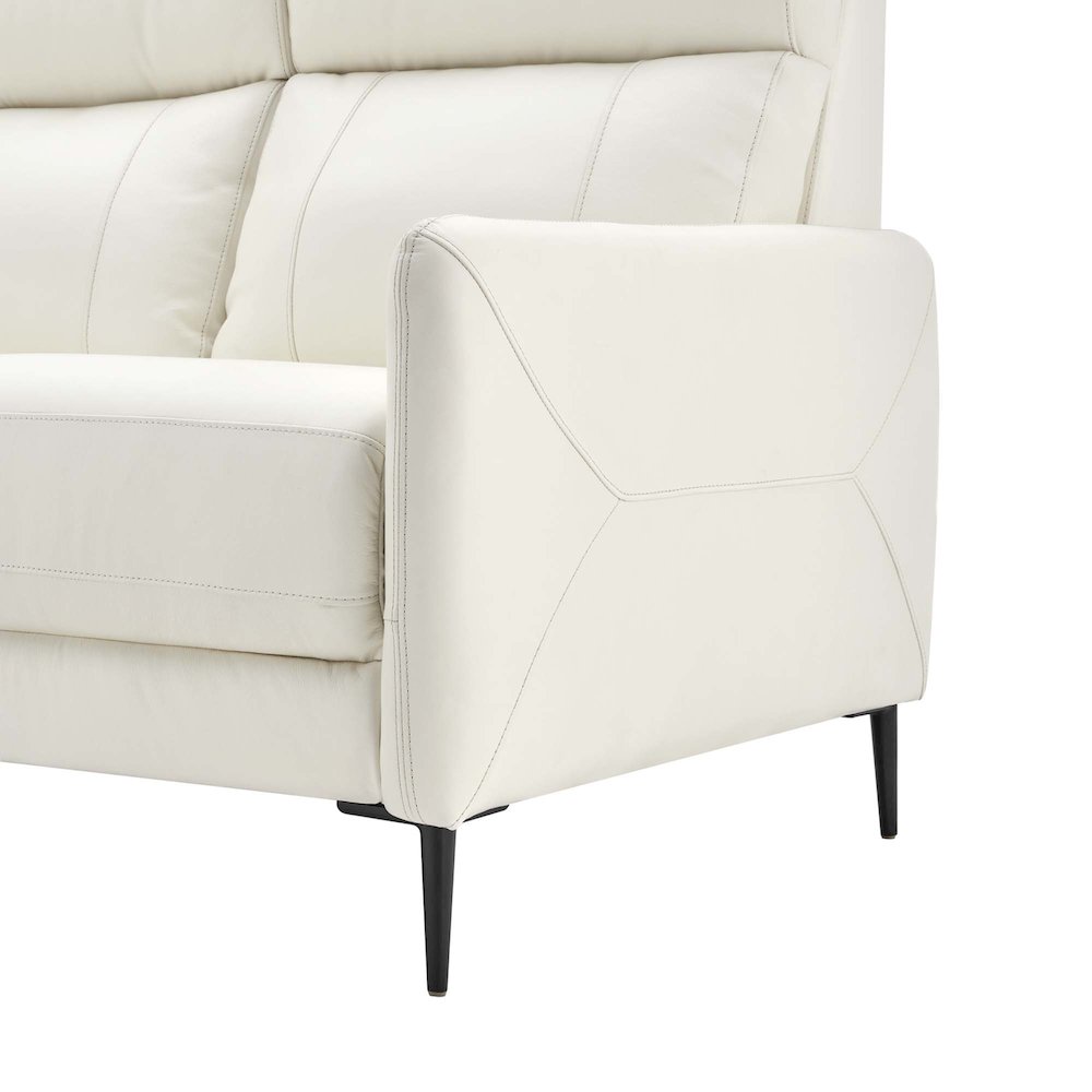Huxley Leather Sofa. Picture 4