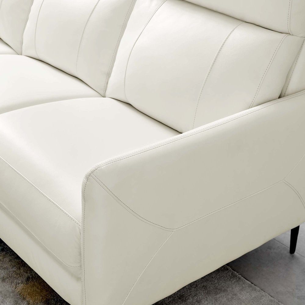 Huxley Leather Sofa. Picture 8