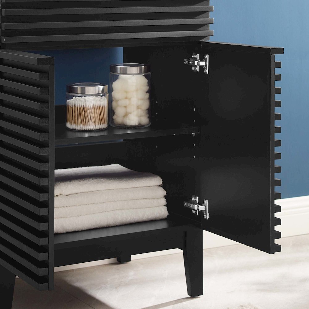 Render 24" Bathroom Vanity Cabinet (Sink Basin Not Included). Picture 8