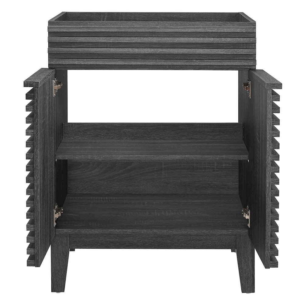 Render 24" Bathroom Vanity Cabinet (Sink Basin Not Included). Picture 3