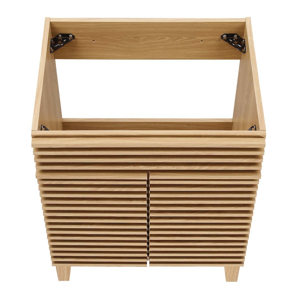 Render 24" Bathroom Vanity Cabinet (Sink Basin Not Included). Picture 5