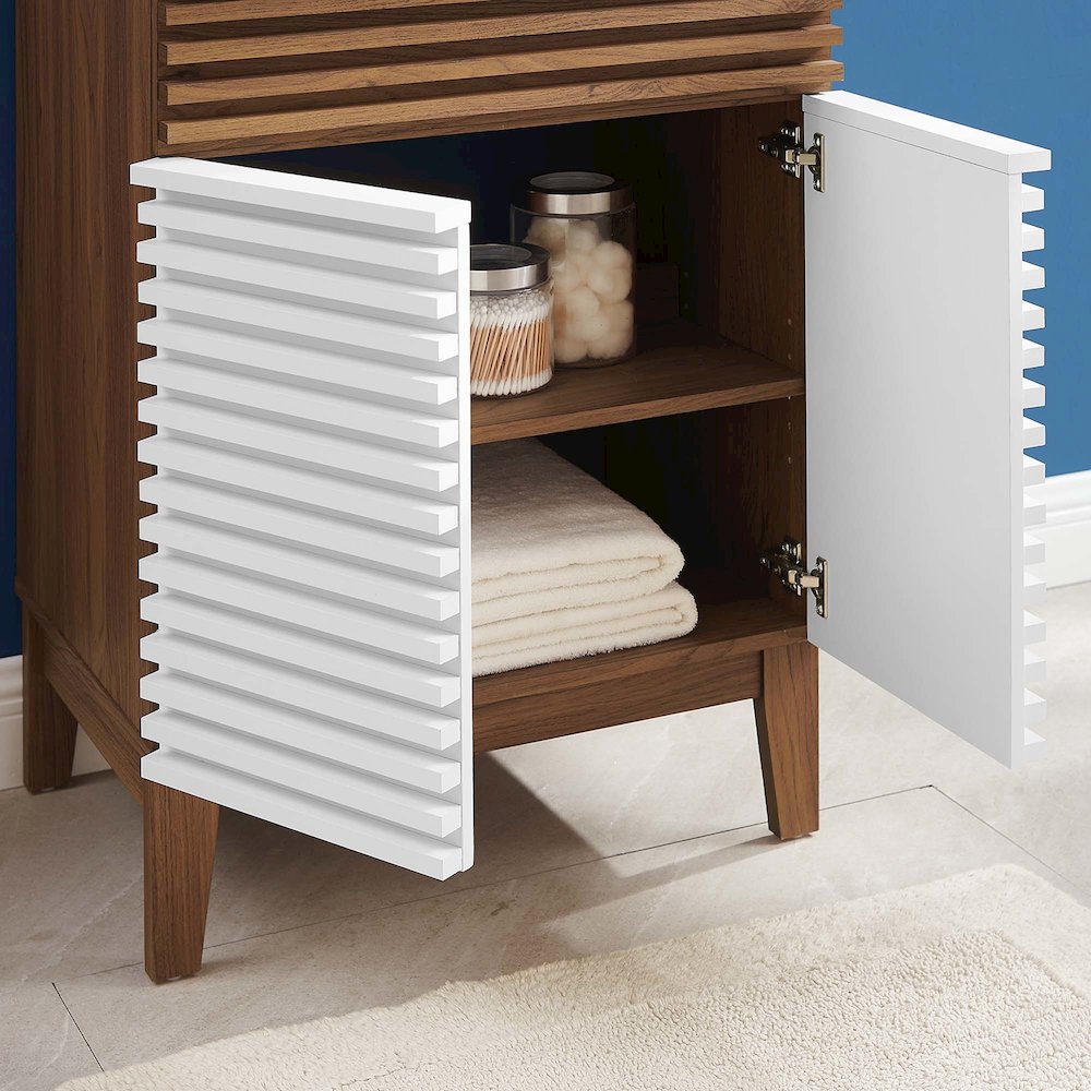 Render 24" Bathroom Vanity Cabinet (Sink Basin Not Included). Picture 8