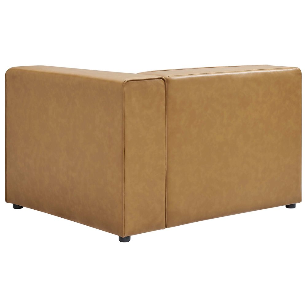 Mingle Vegan Leather Right-Arm Chair. Picture 2