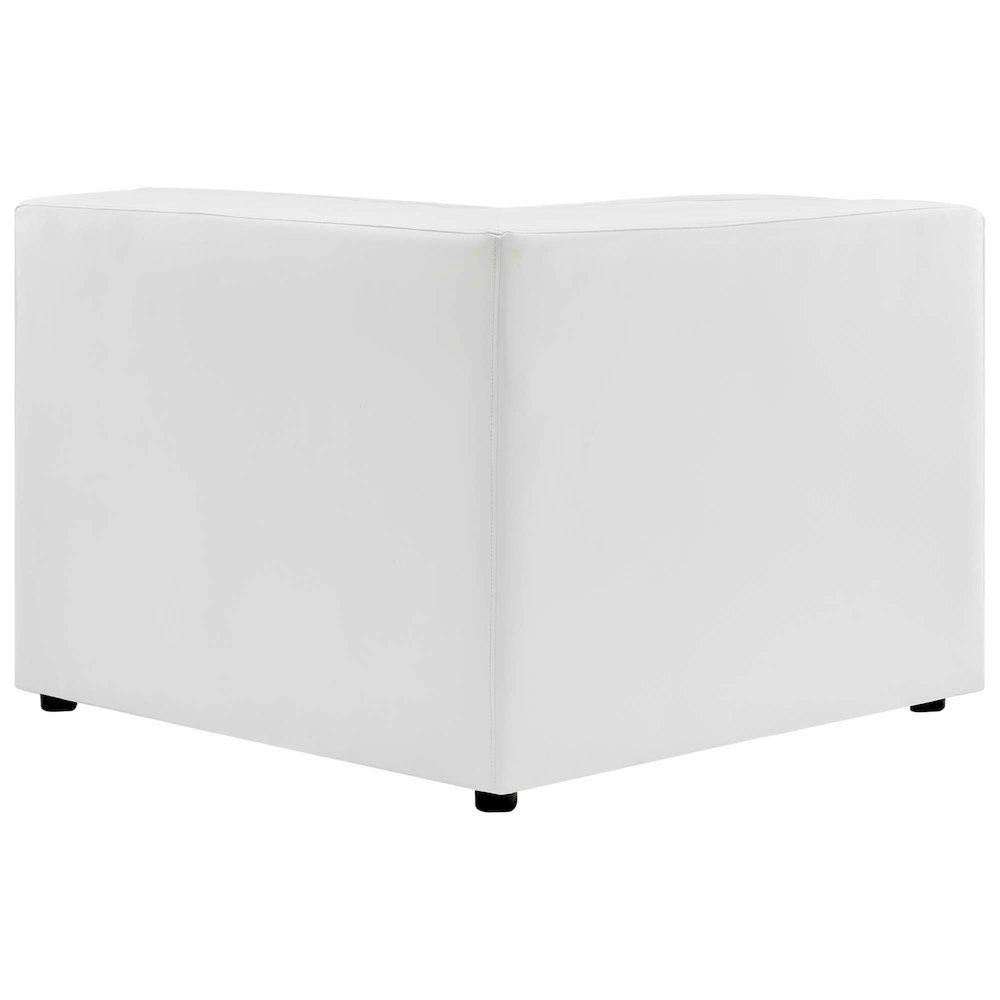 Mingle Vegan Leather Corner Chair. Picture 3