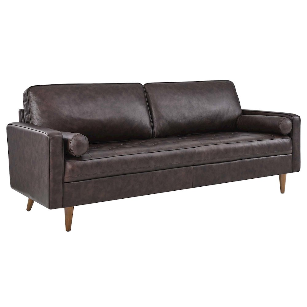 Valour 81" Leather Sofa. Picture 1