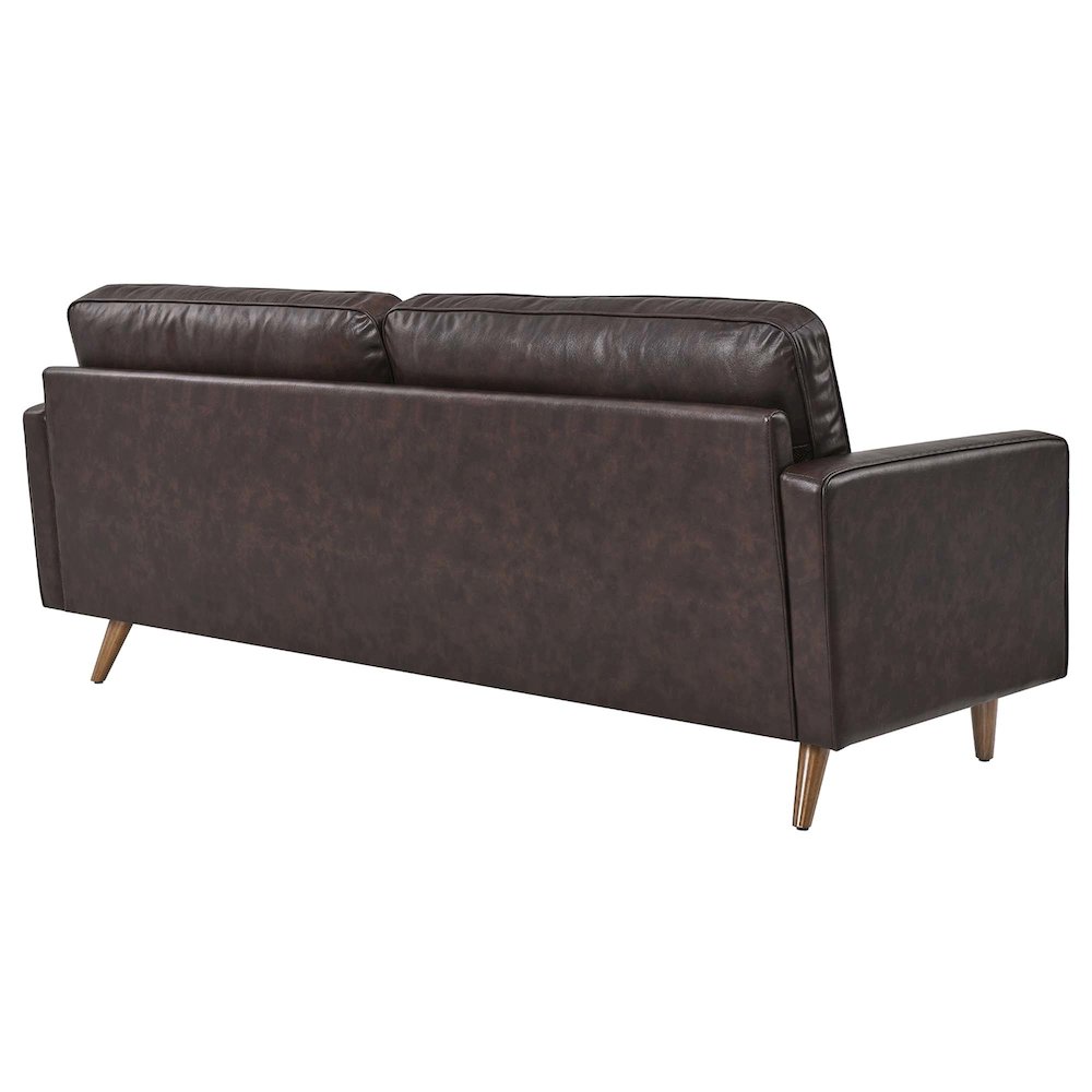 Valour 81" Leather Sofa. Picture 4