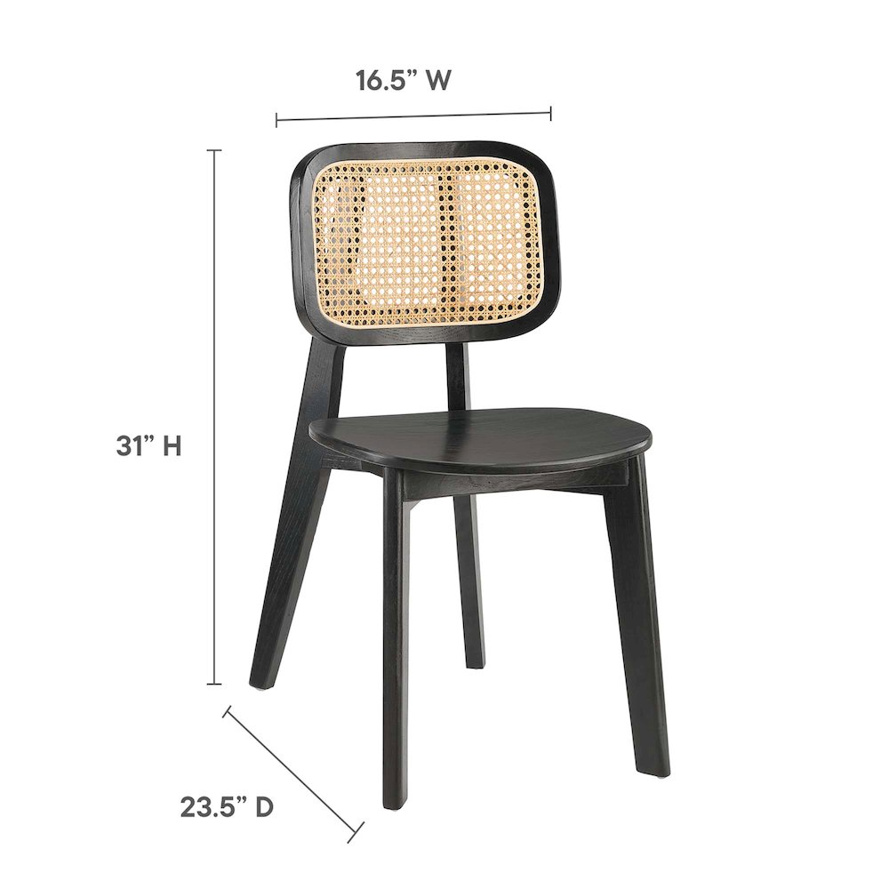 Habitat Wood Dining Side Chair. Picture 2