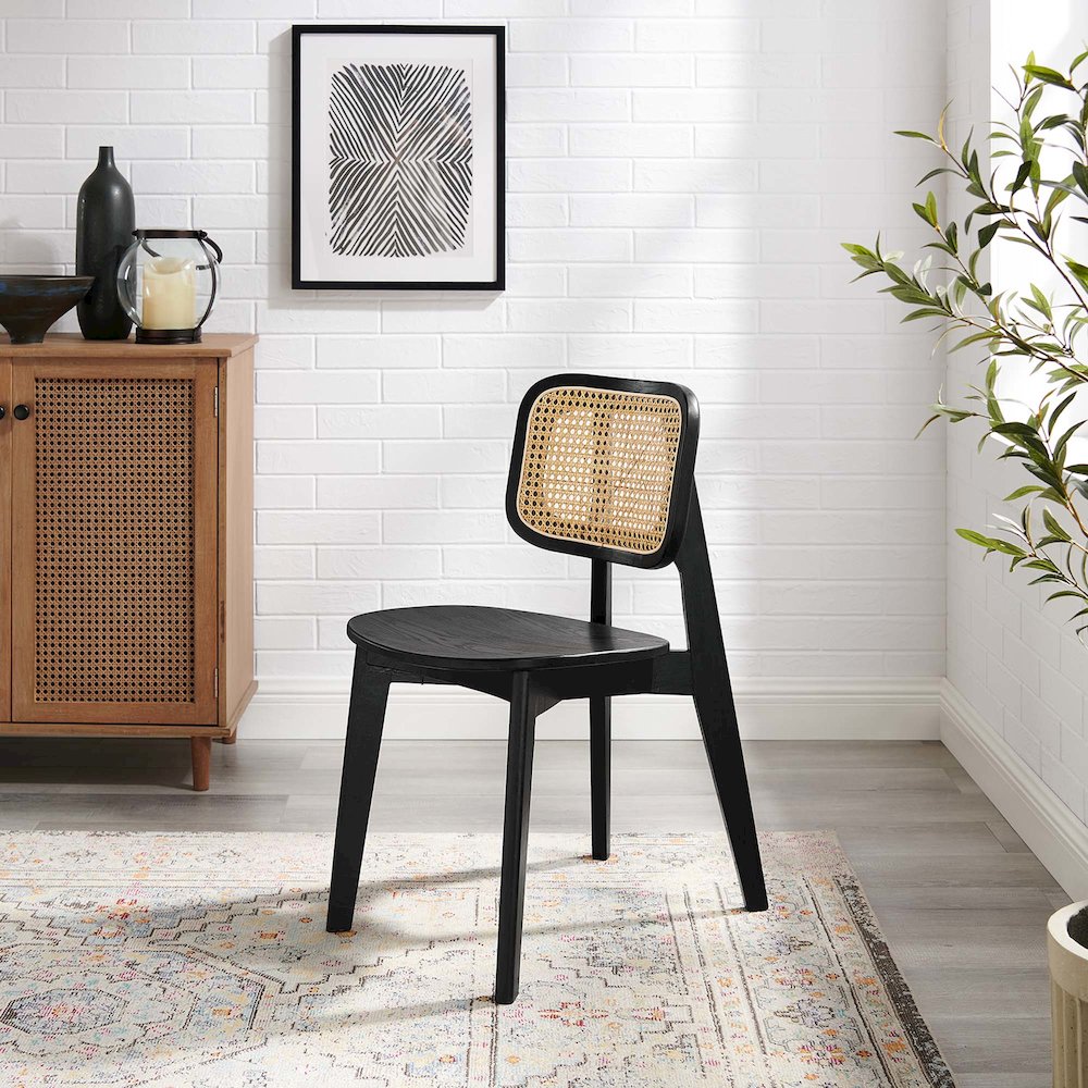 Habitat Wood Dining Side Chair. Picture 8