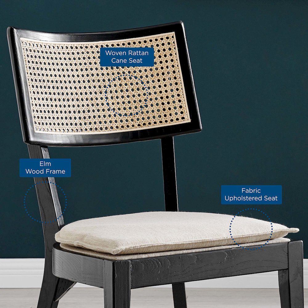 Caledonia Wood Dining Chair. Picture 8